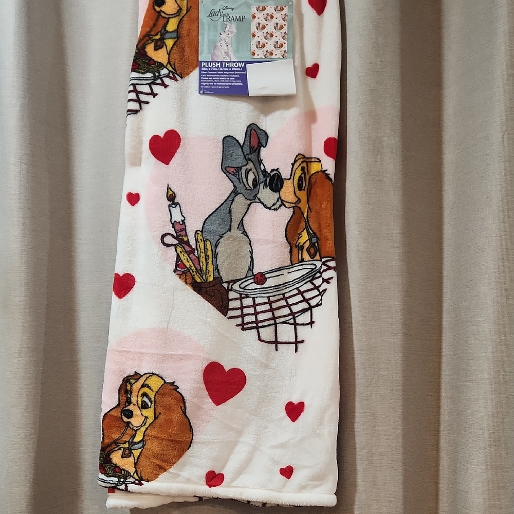 Disney Lady and the Tramp Blanket